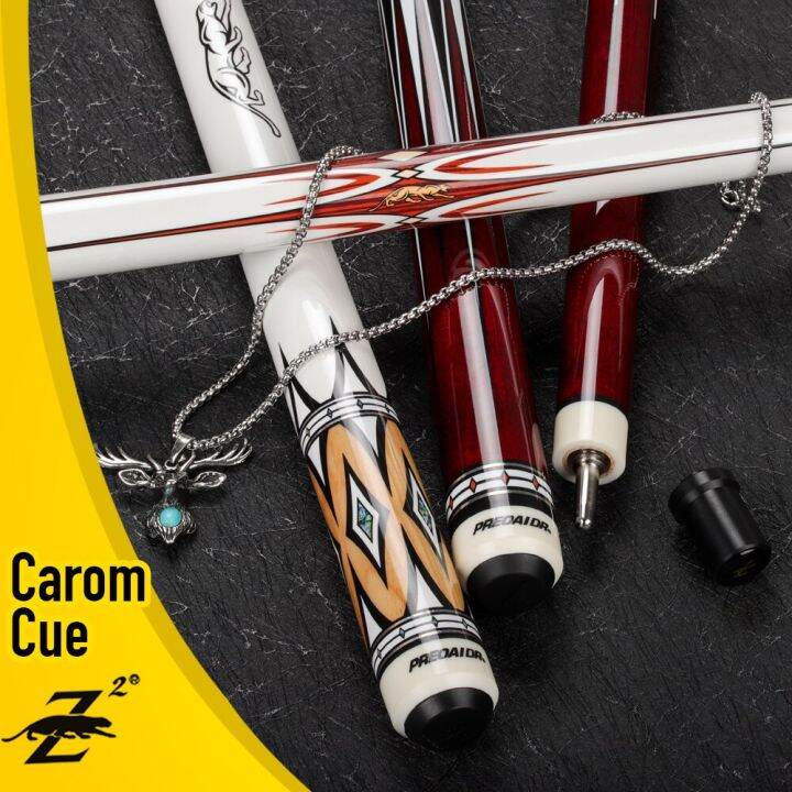 3 Cushion Cues PREOAIDR 11.8Mm Canadian Maple Wood Carom Cue UniLoc