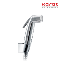 Karat Faucet ชุดฉีดชำระสีโครเมี่ยม พร้อมสายและขอแขวน (สายอะคริลิคยาว 120 ซม.) รุ่น BW01-50