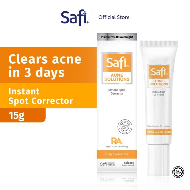 Safi Acne Solutions Corrective Spot Gel 15g Halal Beauty Skin Care Facial Treatment Face 