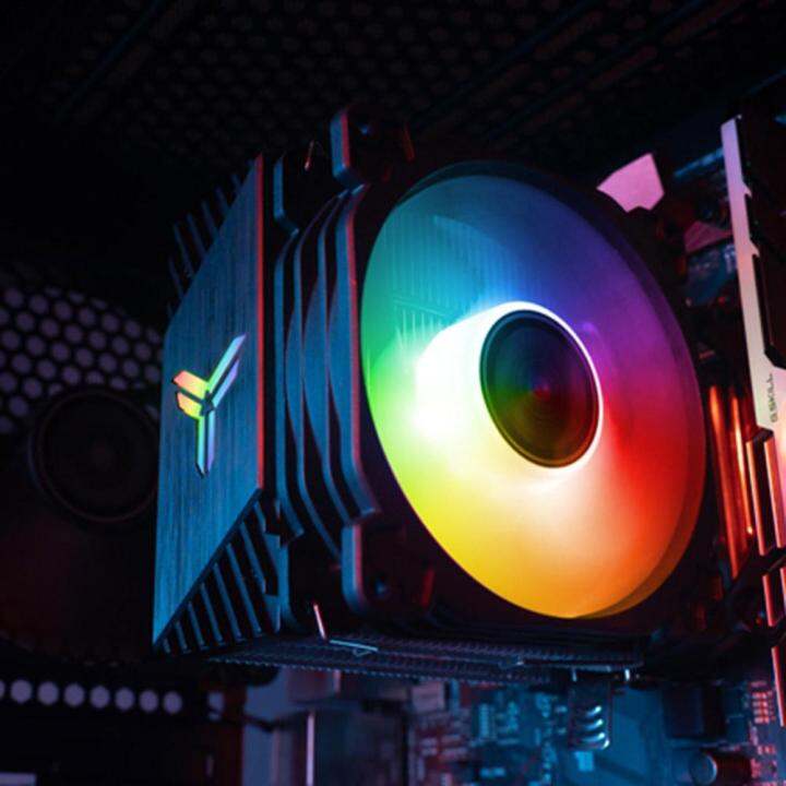 jonsbo-cr1200-2-heat-pipe-tower-cpu-cooler-rgb-3pin-พัดลมระบายความร้อนฮีทซิงค์