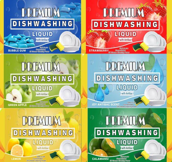 STICKER LABEL for Dishwashing Liquid Lazada PH