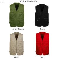 Vest Multi Camera Travelers Fishing Working Photography 3XL~5XL Casual