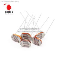 ✹✢☼ 5pcs 12528 Light Dependent Resistor LDR 12MM Photoresistor Photosensitive GL12528 Photoconductive resistance