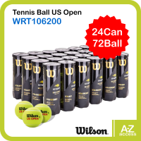 Wilson ลูกเทนนิส วิวสัน Wilson Tennis Ball US Open WRT106200 24Can 72Ball (24หลอด 72ลูก)