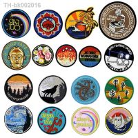 ❉ Embroidery Round Patches Sticker For Clothing Thermoadhesive Iron On Patch DIY Costura Sewing Cloth Applique Accessories Badges