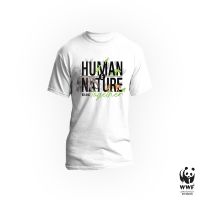 เสื้อยืดมูลนิธิ WWF (Human &amp; Nature)