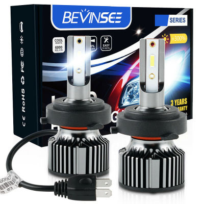 Bevinsee H7 LED Headlight Bulbs For KIA Sorento 2014- Optima 2018 Soul EV 2016 KIA Forte 2017- Low Beam H7 Lamp for Car