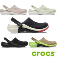 รองเท้าหัวโต Crocs LiteRide 360° Marbled Clog รองเท้าครอส์ สีมาใหม่ สวยมาก รองเท้าลำลอง Size M7-M11 รองเท้าแตะรัดส้น รองเท้า crocs