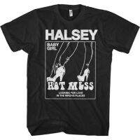 {คลังสินค้าพร้อม XS-6XL} Halsey เสื้อยืดขายดีของประเทศทางการใหม่สินค้าใหม่เสื้อเชิ๊ตบุรุษพลัสไซส์เสื้อยืดผู้ชาย