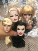 Collection Rare Doll Head FR Doll Heads Fashion Royalty Makeup Head Quality Doll Head Girl Dressing DIY Toy Parts