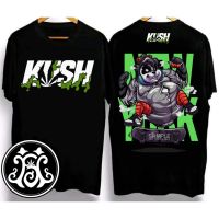 COD #ถูกสุด Hot sale【ข้อเสนอจำกัดเวลา】️Kush Mens and womens printed short sleeve trend T-shirt best cotton shirt