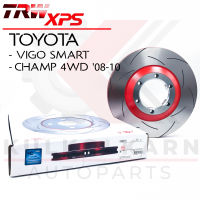 TRW จานเบรคหน้า สำหรับ รุ่น XPS TOYOTA VIGO SMART, CHAMP 4WD 08-10 (ใส่แทนของเดิมได้ทันที) (DF7461XSS)