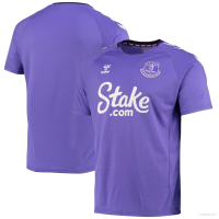 Everton Jersey Pre Match Warm Up Short Sleeve Training Football Tshirts Sports Tee Plus Size