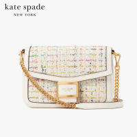 KATE SPADE NEW YORK KATY TWEED FLAP CHAIN CROSSBODY KC078 กระเป๋าสะพายข้าง