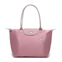 ﹊▨✔ Gift Bag 100 AUTHENTIC LONGCHAMP FASHION HANDBAG FOLDING NYLON SHOULDER BAG L2605619 SMALL PINK