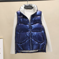 Pink Jackets For Women  Winter Warm Padded Puffer Gilet Vests Sleeveless Parkas Jacket White Duck Down Coat Fall Gilet Women