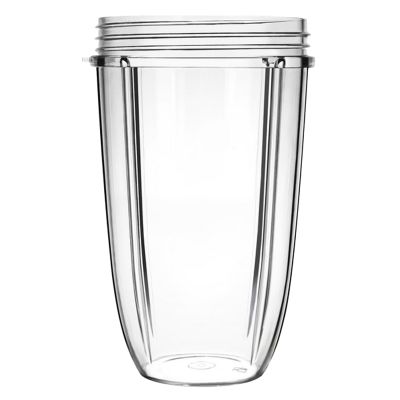 Behogar 24oz Large Capacity Clear Cups Mugs Replacement Part for Nutribullet Pro 900W 600W Blender Juicer Kitchen Accessories