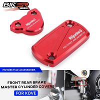 For KOVE 450 Rally 2023-2024 Fuel Gas Tank Cap CNC Aluminum Alloy Front Rear Brake Master Cylinder Cover Motorcycle Accessories