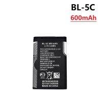 3.7V 600mAh Battery BL 5C BL5C BL 5C Rechargeable Batteries For Nokia 2112 2118 2255 2270 2280 2300 2600 2610 3125 3230 1pcs bawjls159