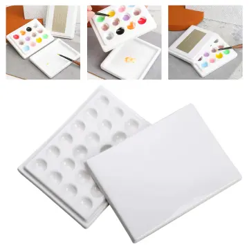 palette paint tray ceramic palette for watercolor painting paint