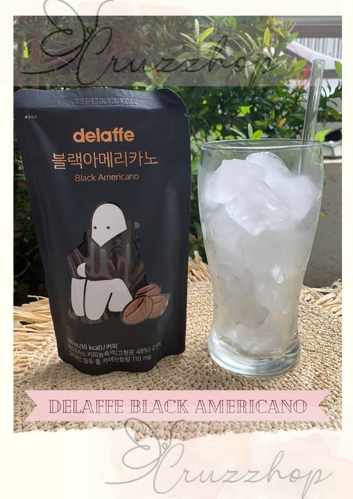 Available Korean Pouch Drinks Delaffe Black Americano 230ml Lazada Ph 4547