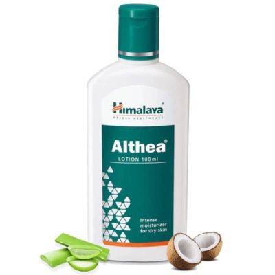 Himalaya Althea Lotion 100 ml หิมาลายาโลชั่นที่ช่วยผิวอักเสบ แห้ง แตก คัน