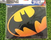 Premium Mouse Pad (legally licensed) Logo BATMAN ดำเหลือง