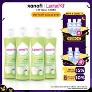 Bộ 4 chai Dung Dịch Vệ Sinh Phụ Nữ Lactacyd Odor Fresh Ngăn Mùi 24H 250ml