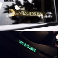 Suppmodel Auto Temporary Parking Plate Luminous Sucker Phone Number Car