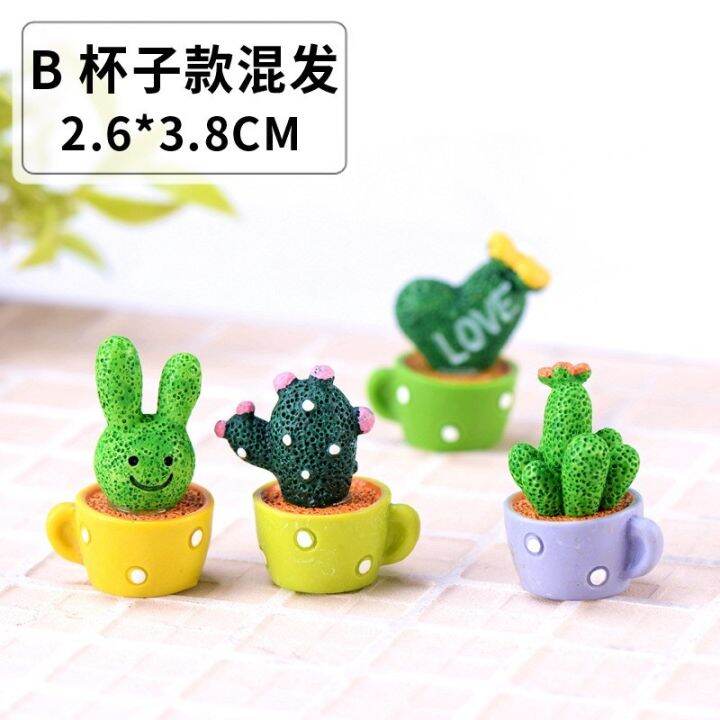 ตุ๊กตาจิ๋ว-love-cactus-b-ตกแต่งสวนถาด-แต่งสวนจิ๋ว-แต่งเค้กแต่งบ้าน-diyได้ด้วยตัวคุณเอง-ราคาต่อชิ้น-คละแบบ