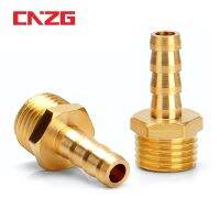 Hose Brass Pipe Fitting 4mm 6mm 8mm 10mm 12mm 19mm Barb Tail 1/8" 1/4" 1/2" 3/8" BSP Male Connector Joint Copper Coupler Adapter Valves