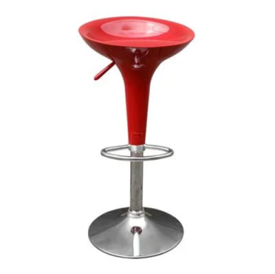 Adjustable bar stool size 45 x 35 x 55-75 cm.
