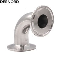 【Free-delivery】 SAFE SCIENCE DERNORD Tri Clamp 1.5 OD51MM * 25มม. ท่อ304สแตนเลสสุขาภิบาล Ferrule 90องศาข้อศอกท่อสำหรับ Homebrew