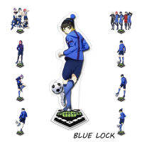 Lock Blue Doublelayer Thickened Standing Sign Comic Show Home Figure Decoration