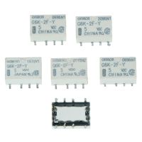 รีเลย์สัญญาณ G6k-2f-Y Smd 5ชิ้น8pin สำหรับ Omron Relay Dc 5V 10*6.5*5มม.