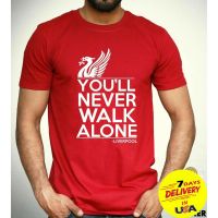 GILDAN Ye พร้อมส่ง เสื้อยืดผ้าฝ้ายแท้ พิมพ์ลาย Liverpool YouLl Never Cool and Comfort ของขวัญคริสต์มาส สําหรับผู้ชาย