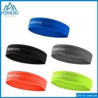 Aonijie Springy ที่คาดผมสำหรับผู้หญิง Mens แถบคาดศีรษะกีฬาเทป Sweatband สำหรับเทนนิส Para Gym