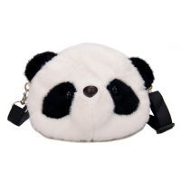 Pick me up ShopFeng Qi shopPanda head (panda head bag) plush cross body bag shoulder bag