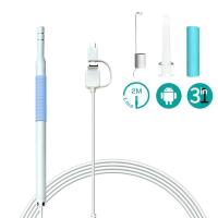 Otoscope video HD Ear Cleaner Camera 5.5mm Otoscopio Digital Medical Endoscope Earpick Camera Phone Earwax Removal Tool