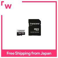 Transcend ทนทานสูง Micro การ์ด SD 128GB Class10 U1 UHS-I สำหรับไดรฟ์บันทึกกล้องรักษาความปลอดภัยแปลงการ์ด SD TS128GUSD350V-E อะแดปเตอร์