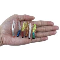 【lz】☍™✸  10 pçs/lote 5cm 0.6g de borracha macia isca de pesca gabarito wobbler sem-fim macio carpa jighead isca de pesca artificial silicone swimbait