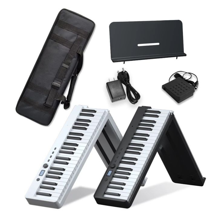 Portable 88 Keys Foldable Piano Digital Piano Multiftional
