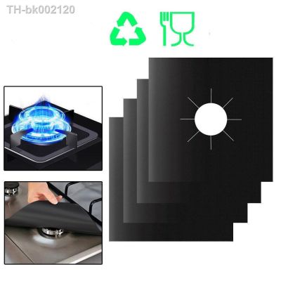 ┋✾ Reusable Stove Burner Covers for Heat Press Gas Stove Protectors Non-Stick Fast Clean Liners for Kitchen/Cooking BPA Free