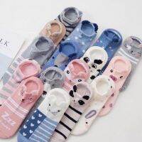 {Sock Shop} แบบสั้นถุงเท้าน่ารักเกาหลีสำหรับผู้หญิงผ้าฝ้ายบริสุทธิ์10คู่/เซ็ต