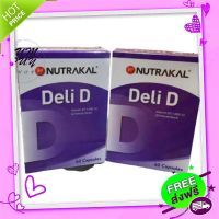 Free and Fast Delivery Nutrakal Deli D3 1000 IU 60 Capsules (Vitamin D 3)