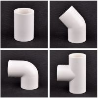 20/25/32/40/50mm Pipe Fittings Straight Elbow Tee Connectors Plastic Joint Tube Coupler Aquarium Fish Tank