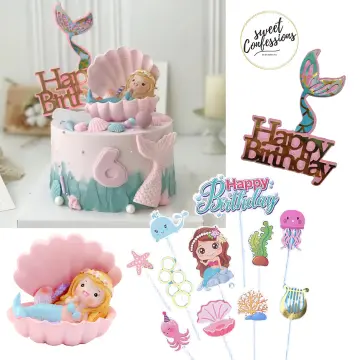 Mermaid themed cake 🧜‍♀️ | Instagram