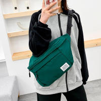 Uni Waist Bag Fanny Pack Harajuku Street Style Hip Hop Bag Shoulder Bags Large Capacity Canvas Women Crossbody Bag Waist Pack