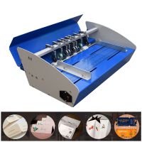 Electric Paper Creasing Machine 46cm Electric Folding Machine for Biding Book Cover Spine Creasing Scoring Making Ticket Card