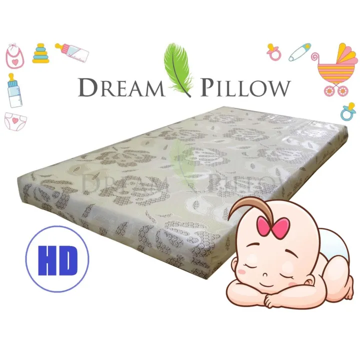 (DreamPillow) Baby Playpen Mattress 27" x 39" x 3" High Density Foam